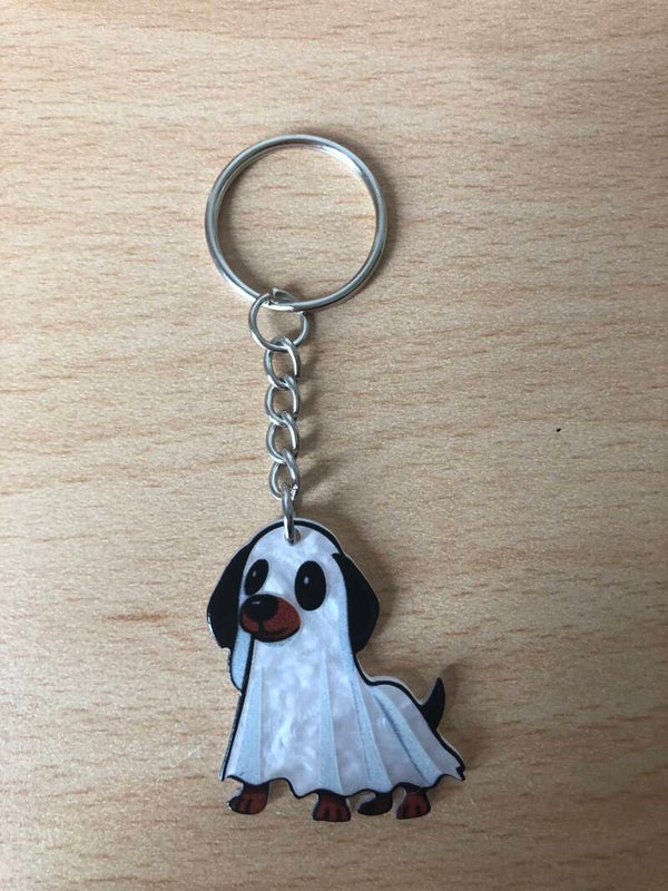 Sleutelhanger Halloween hondspook
