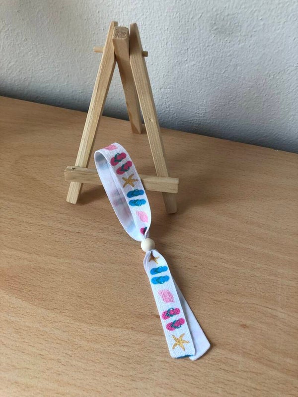 Festival-armbandje Zomer slippers