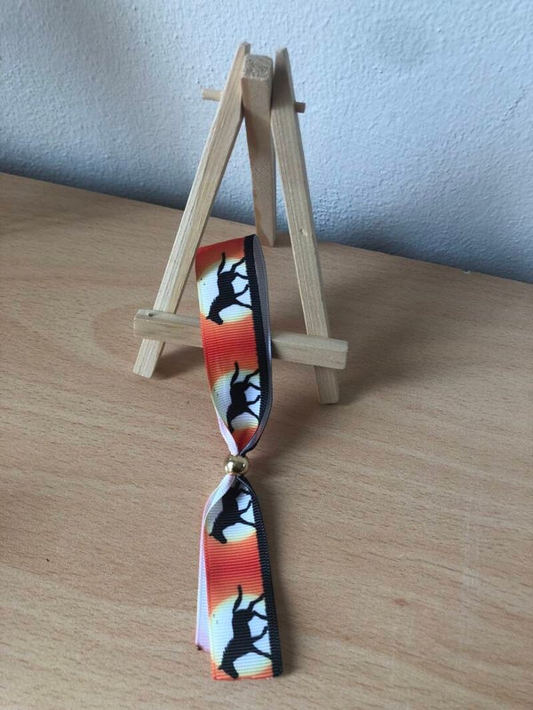 Festival-armbandje Paard bij zonsondergang