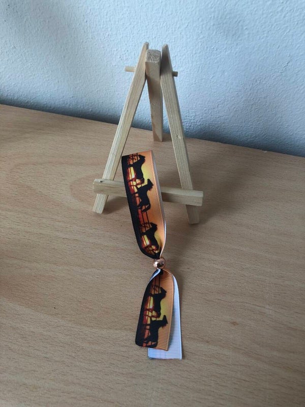 Festival-armbandje Duo paard bij zonsondergang