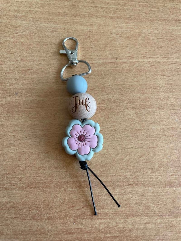 Sleutelhanger Juf