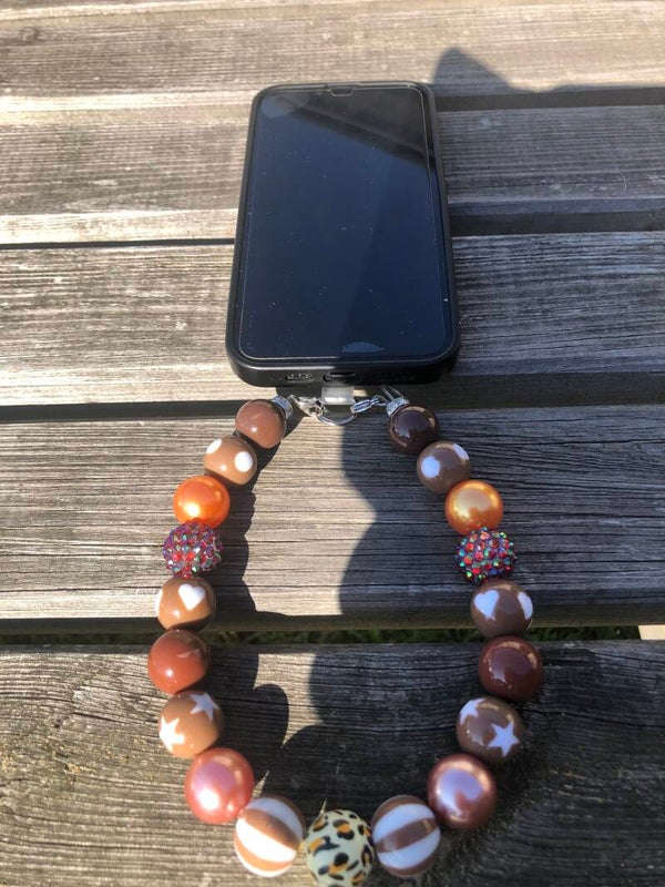 Telefoonkoord Choco Swirl