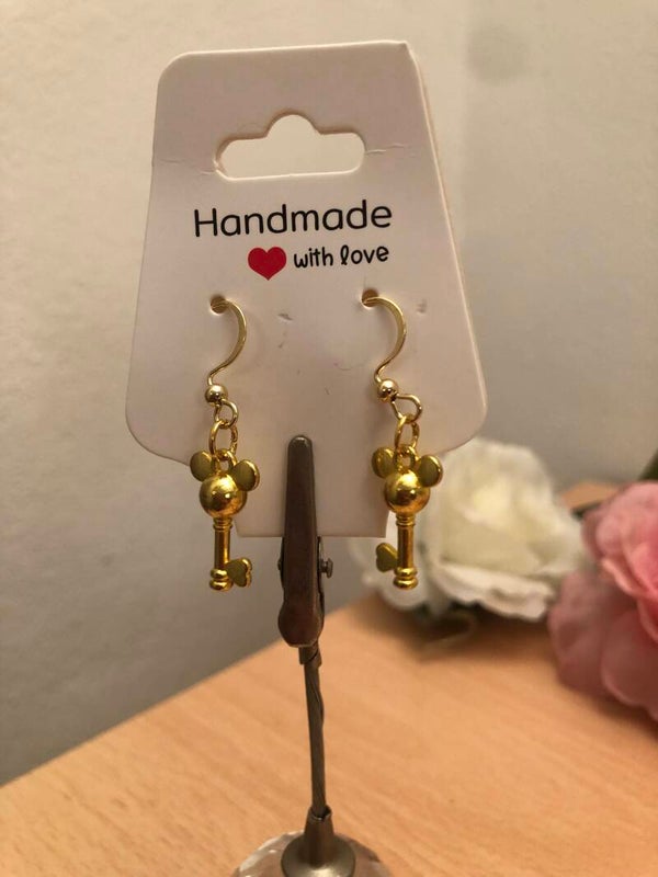 Oorbellen Mickey Mouse sleutel