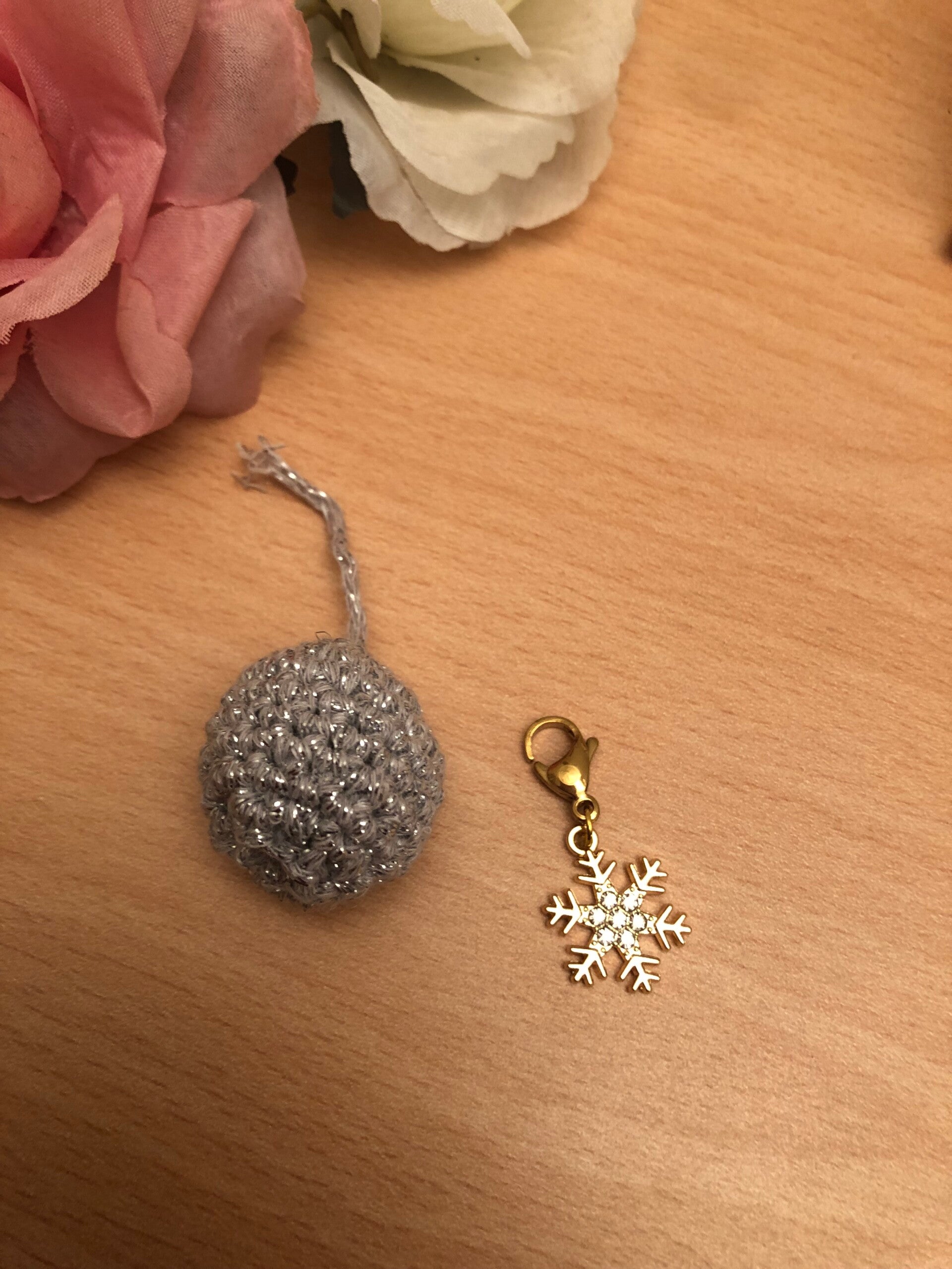 Steekmarkeerder kerstster goudkleurig