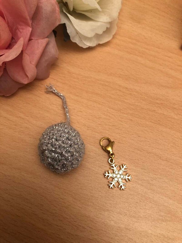 Steekmarkeerder kerstster goudkleurig