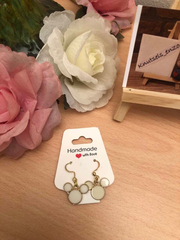 Oorbellen Mickey Mouse Oren wit