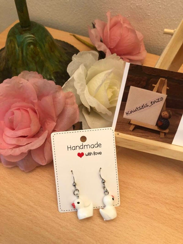 Oorbellen badeendjes