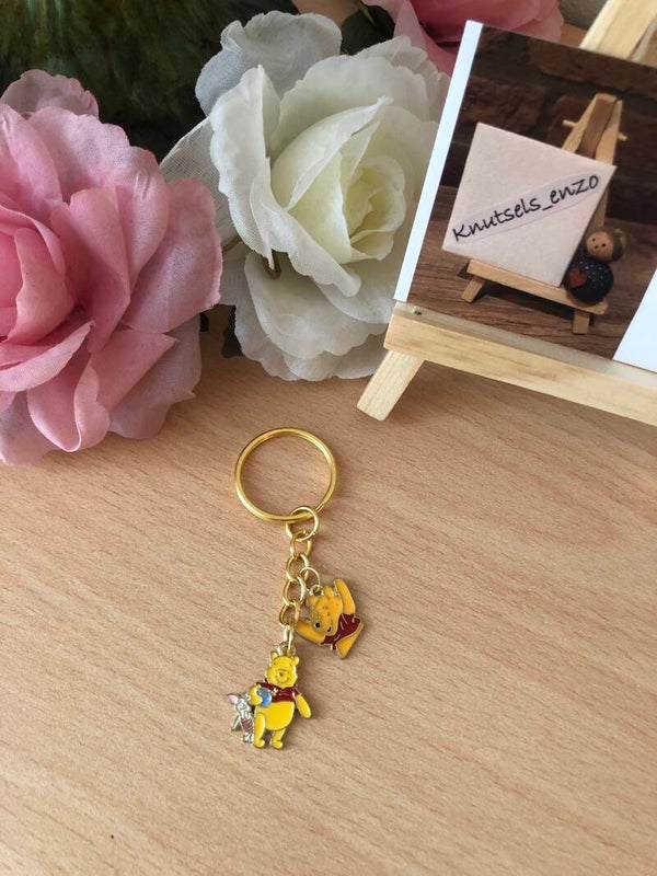 Sleutelhanger: Winnie the Pooh met Knorretje