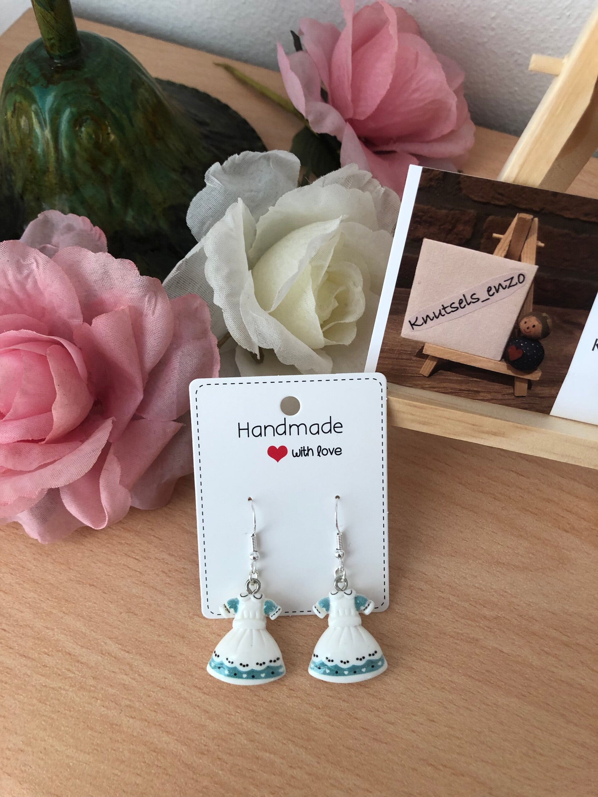 Oorbellen Alice in Wonderland - jurk Alice