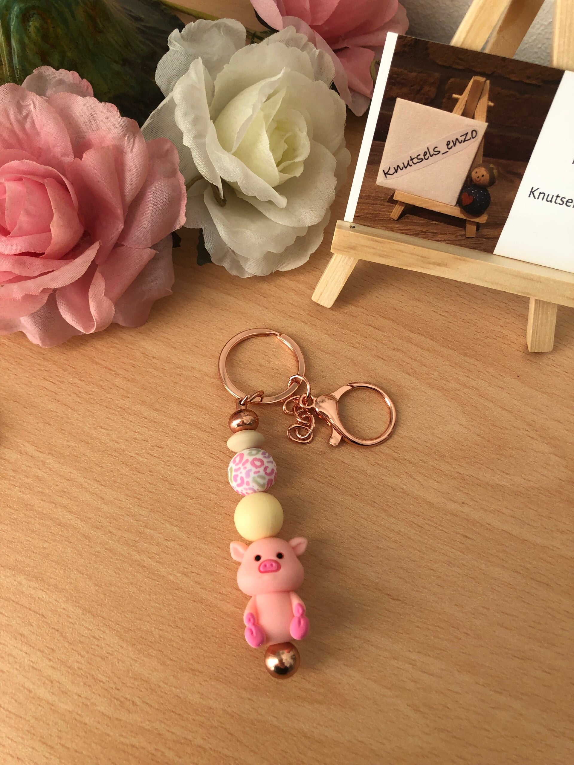 Sleutelhanger biggetje