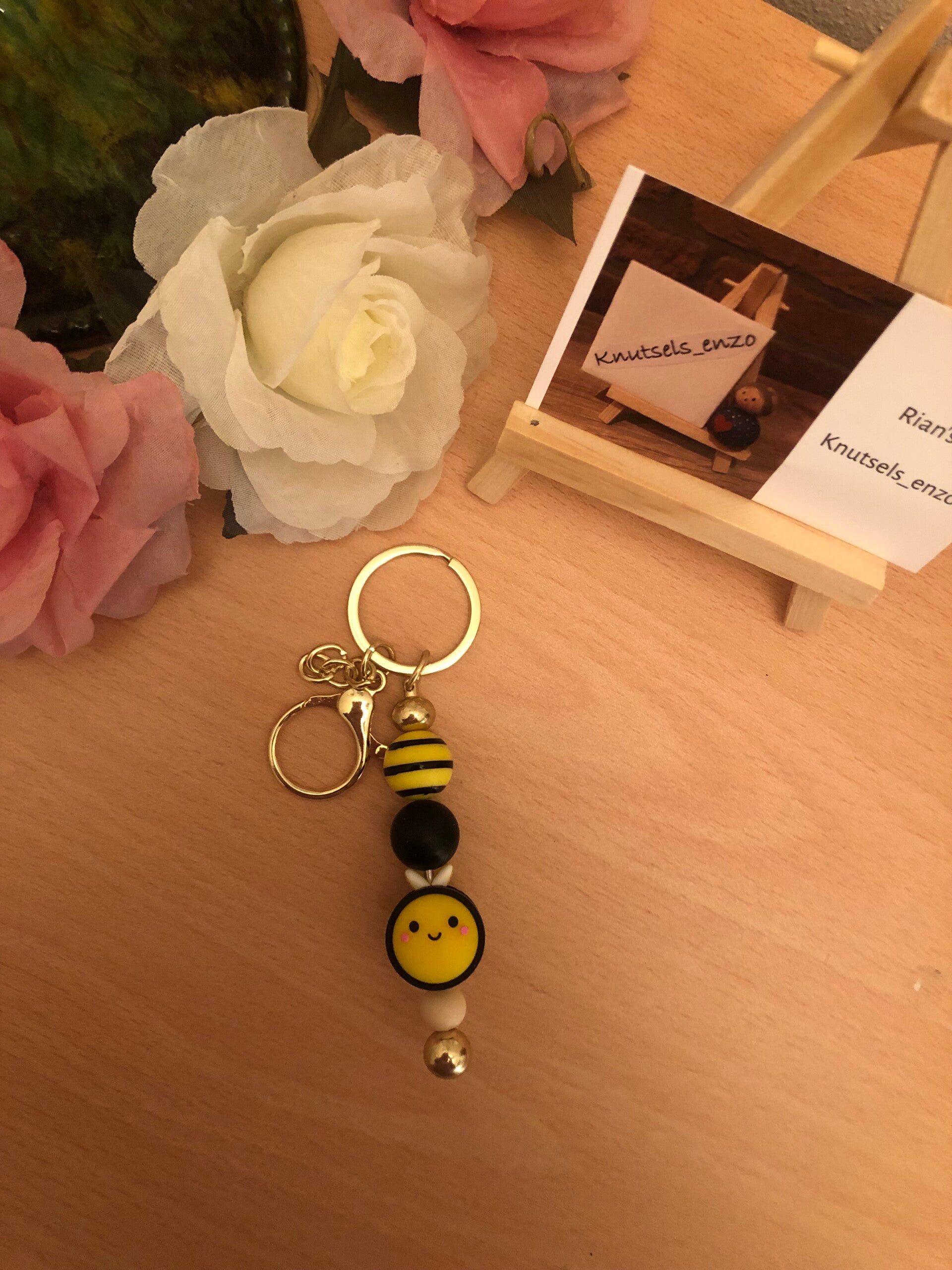 Sleutelhanger Bijtje