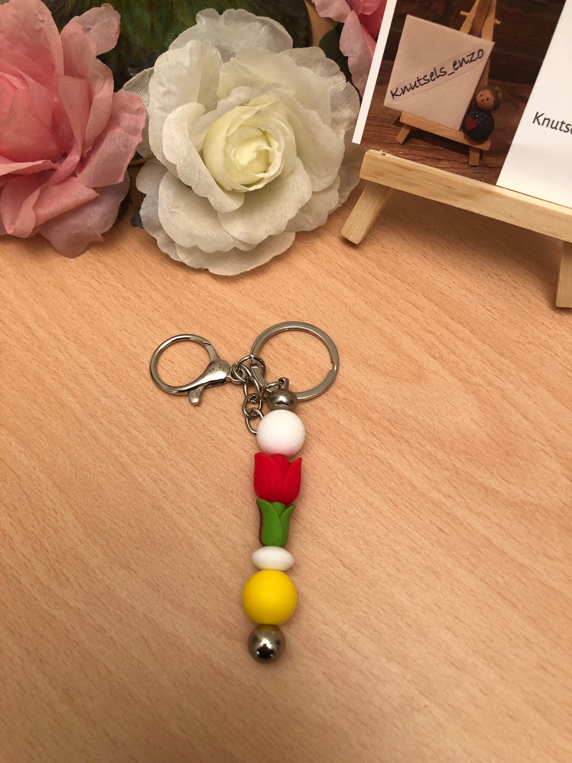 Sleutelhanger Tulp