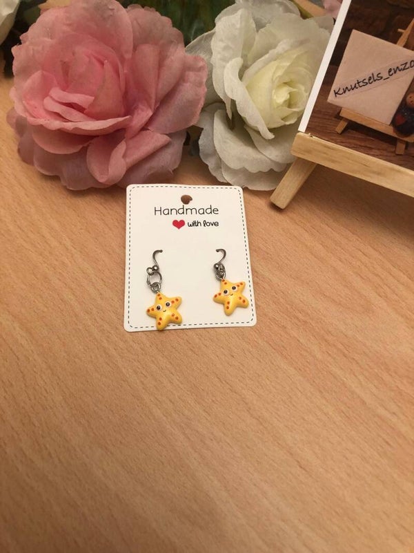 Oorbellen zeedieren - zeester