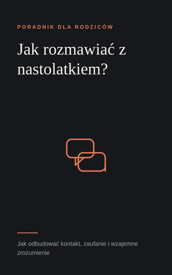 Jak rozmawiać z nastolatkiem?