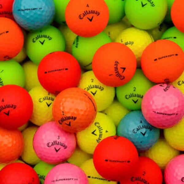 Coloured Golf Balls