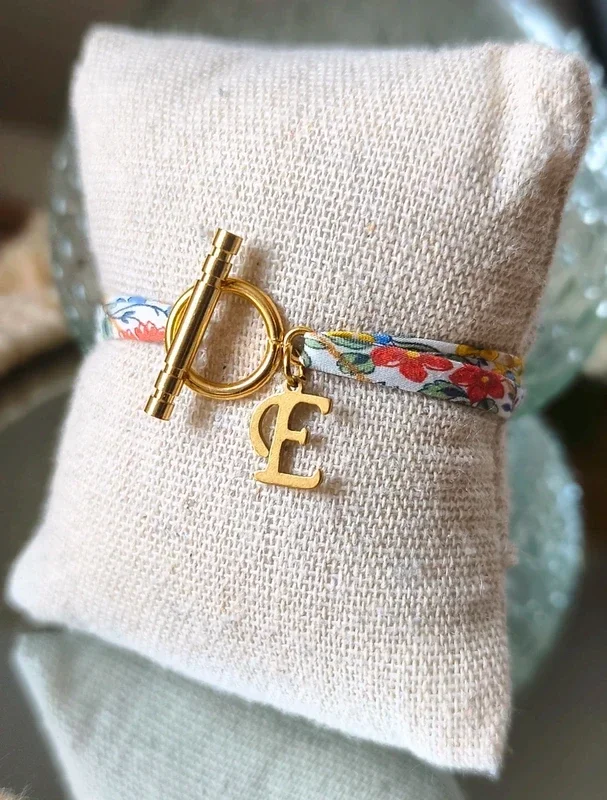 Bracelet Liberty fermoir OT acier inoxydable