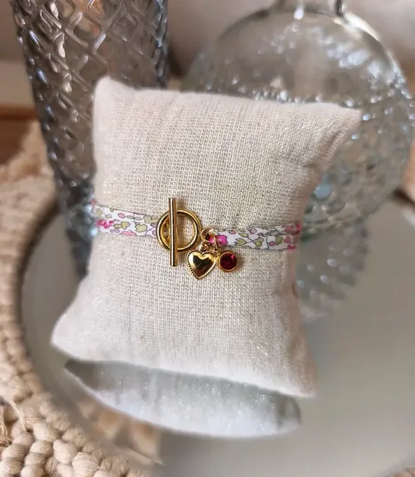 Bracelet Liberty fermoir OT acier inoxydable