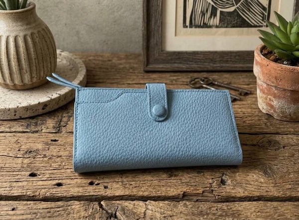 Portefeuille femme cuir synthétique 2 coloris