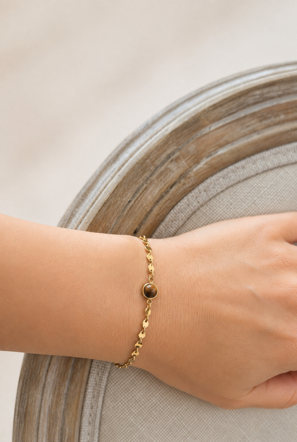 Bracelet pierre oeil du tigre