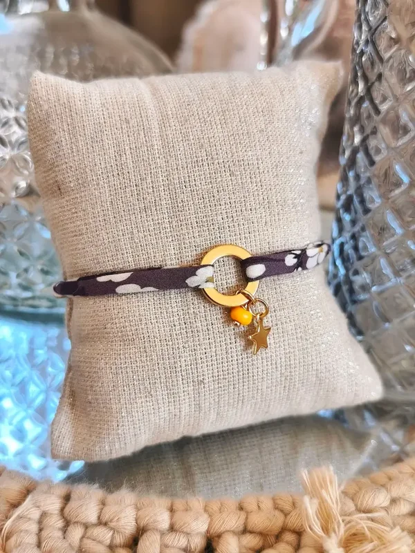 Bracelet Liberty anneau acier inoxydable