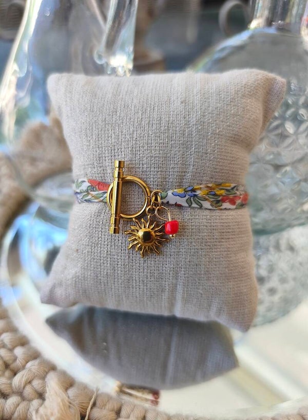 Bracelet Liberty fermoir OT acier inoxydable