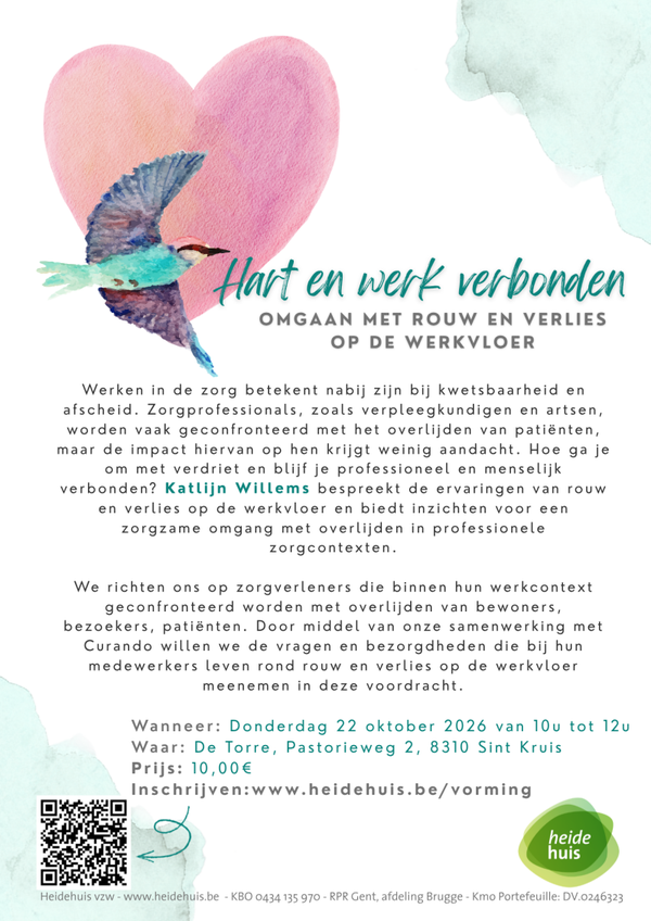 Voordracht: Hart en werk verbonden