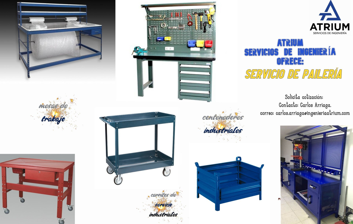 SERVICIOS | ATRIUM maquinado y pailería