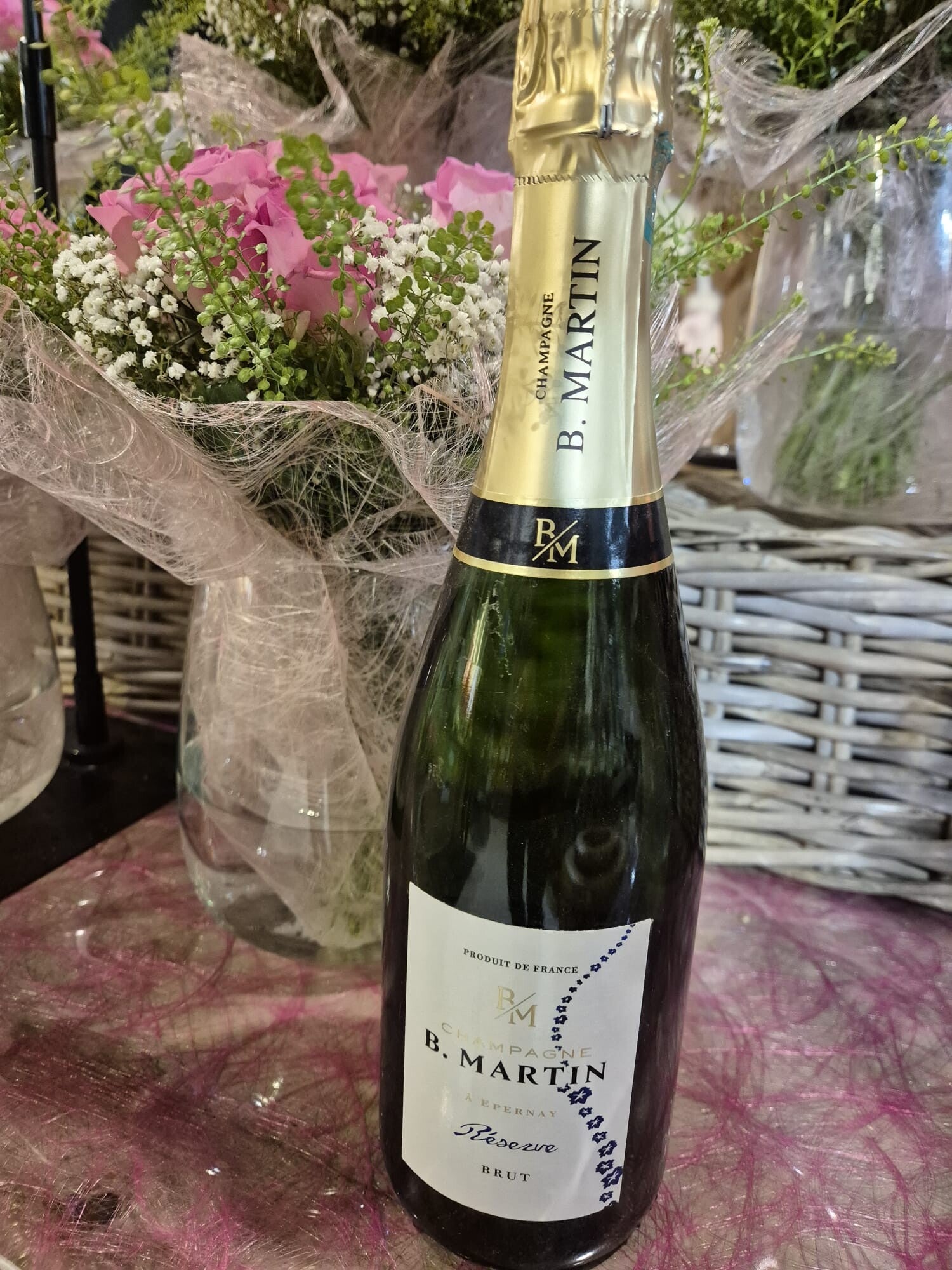 Vin, Champagne, Gin et Rhum