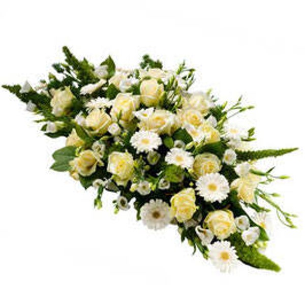 Montage funéraire - Fleurs de deuil