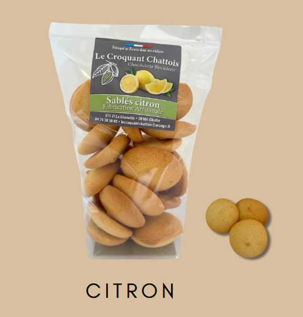Sachet de sablé citron - 200g