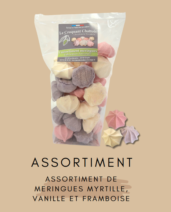 Assortiment de meringues - 100g