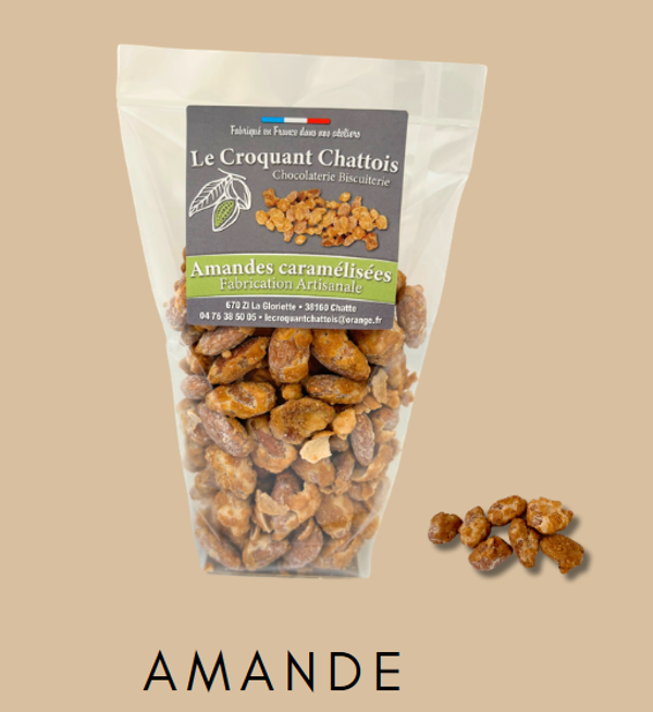 Amandes caramélisées - 150g