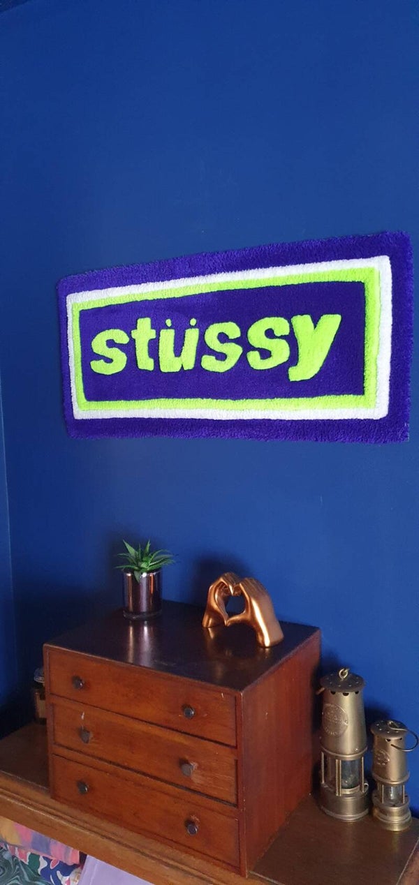 Stussy Rug Wall Art