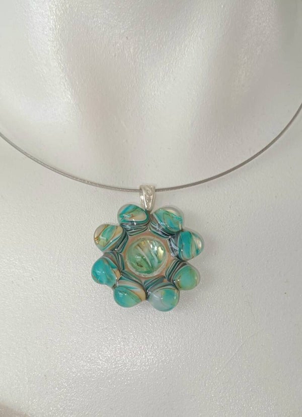 Prachtige cirkel hanger 4 met hang oog