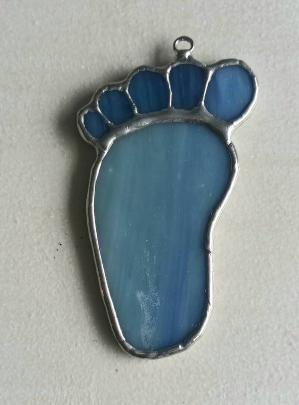 Baby voetje raamhanger
