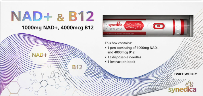 NAD+ 1000MG & B12 4000MCG