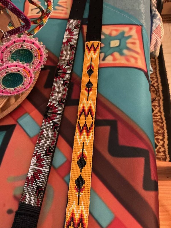 Beaded dog collars