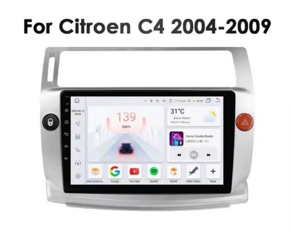 Citroën C4 - 9 inch - 2004 T/M 2009