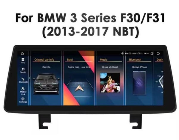 BMW 3 serie - F30/F31 - 10.25 inch - 2013 T/M 2017