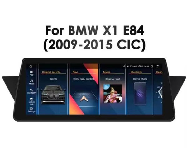 BMW - X1 - CIC - 10.25 inch - 2009 T/M 2015