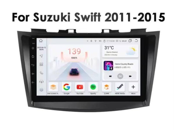 Suzuki Swift - carplay radio scherm - 9 inch -  2011 t/m 2015