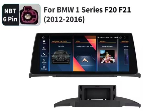 BMW - 1 Serie - F20/F21 - NBT - 10.25 inch - 2012 T/M 2017