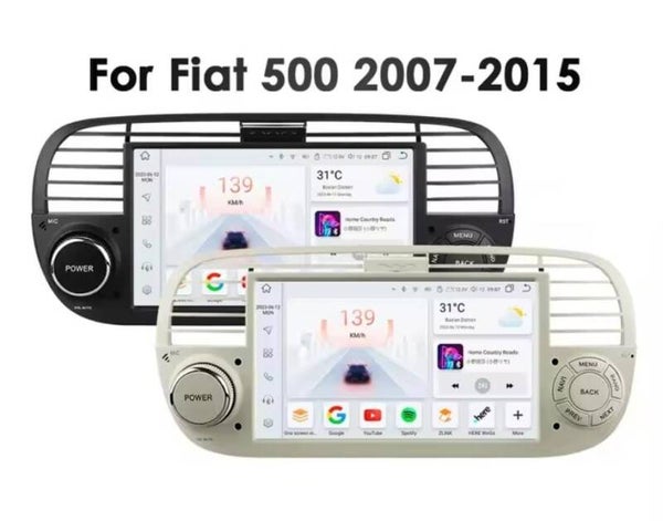 Fiat 500 - 7 inch - 2007 T/M 2015