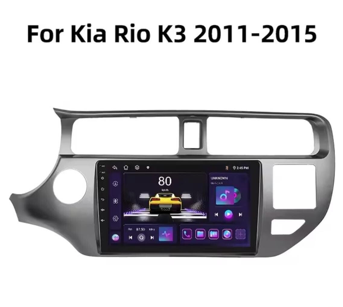 Kia Rio - carplay radio scherm - 9 inch - 2011 t/m 2015