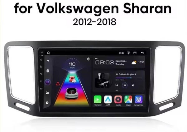 Volkswagen Sharan - 9 Inch - 2012 t/m 2018