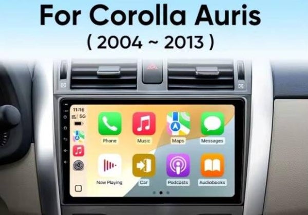 Toyota Auris - 9 Inch - 2004 t/m 2013