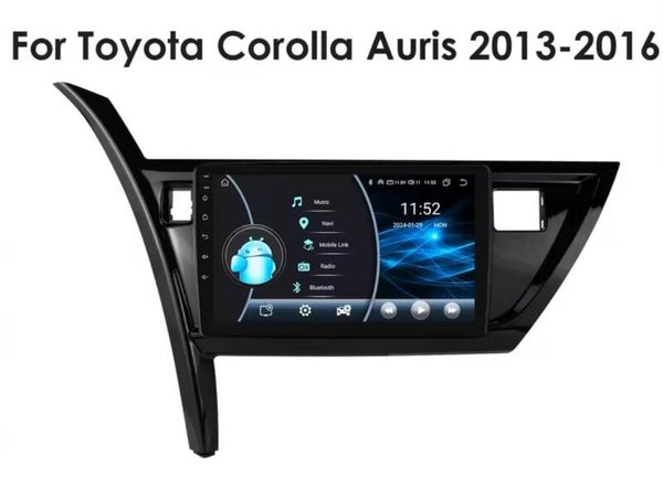 Toyota Auris - 9 Inch - 2013 t/m 2016