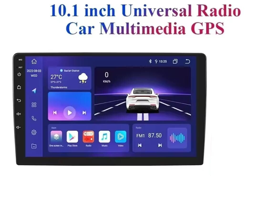 Universeel - 10 inch - carplay radio scherm