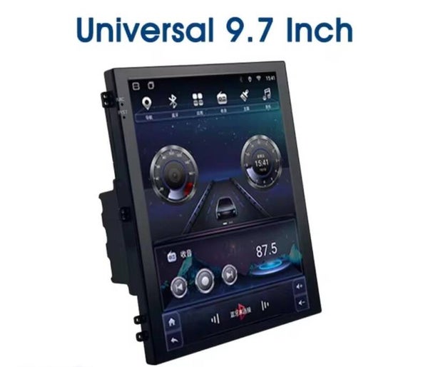 Universeel - 9,7 inch - carplay radio scherm - tesla model look