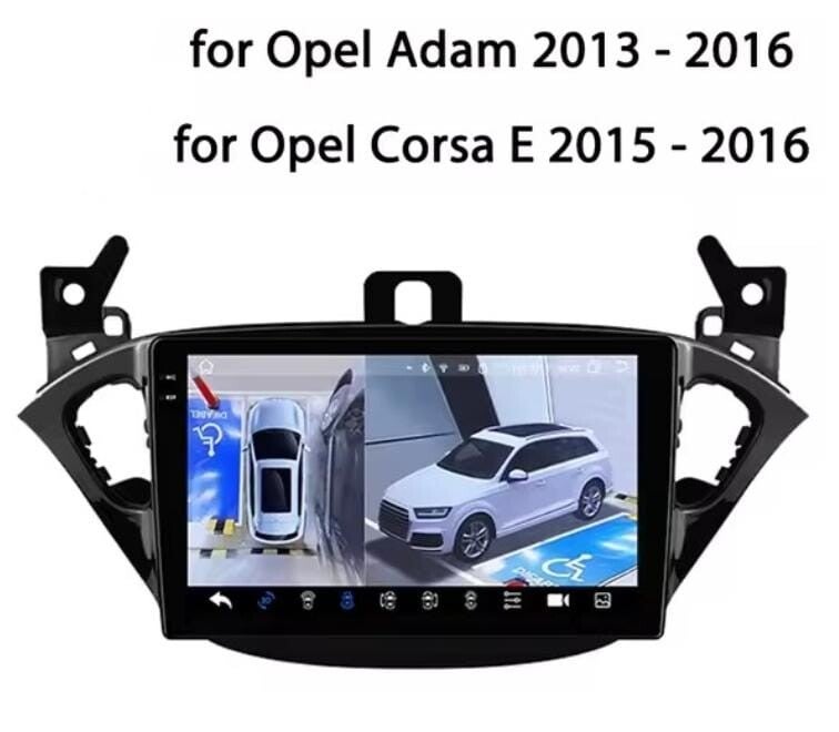 Opel Corsa - Carplay radio scherm - 9 inch - 2014 T/M 2019